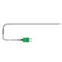 Smokehouse penetration probe - stainless armoured or braided lead