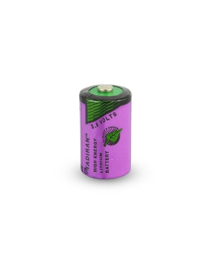 half AA lithium battery - 3.6v