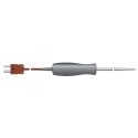 small handled penetration probe - type T - straight lead