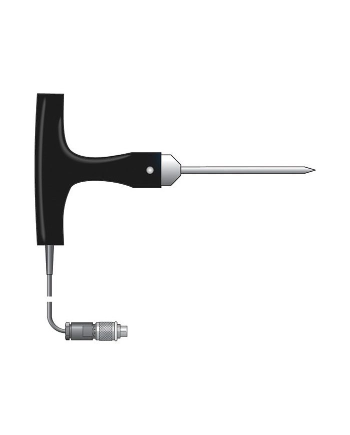 PT100 - penetration probe Ø4 mm with T-shaped handle