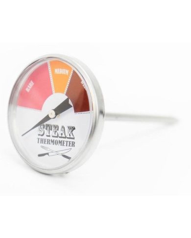 Stainless Steel Steak Thermometer 45mm Dial