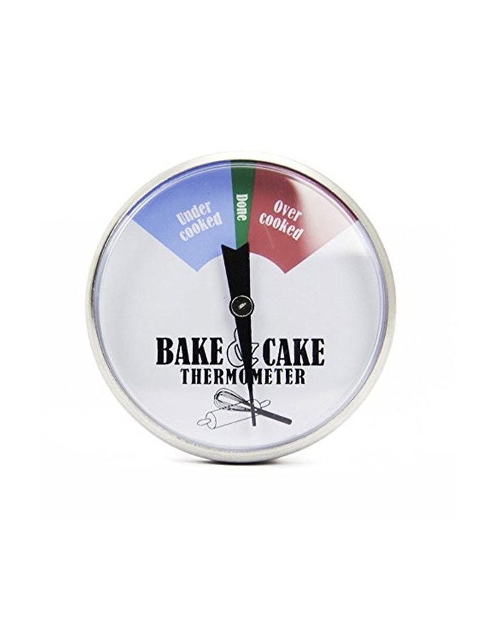 Stainless Steel Cake & Bake Thermometer 45mm Dial
