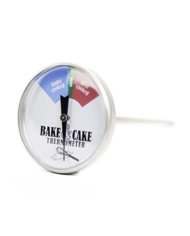 Stainless Steel Cake & Bake Thermometer 45mm Dial