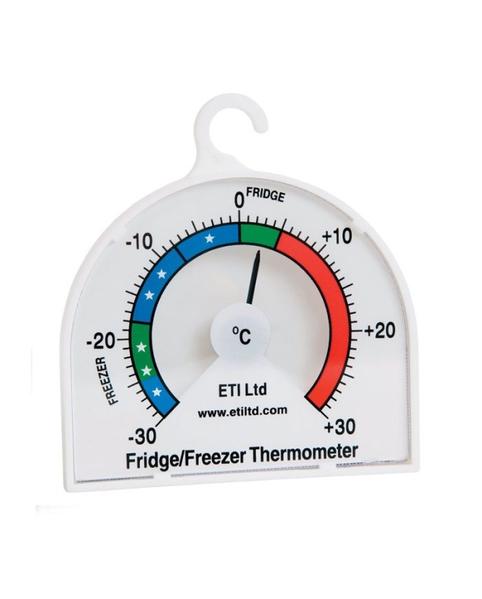 Fridge or Freezer thermometer with 70mm dial