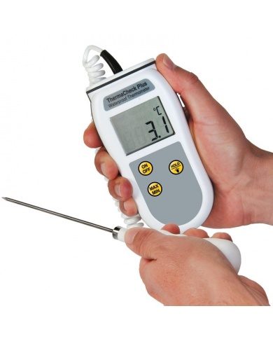 ThermaCheck Plus waterproof thermometer and probe