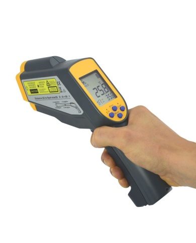 RayTemp 38 infrared thermometer, ideal for high temperature applications